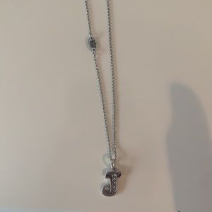 Juicy couture “j” necklace